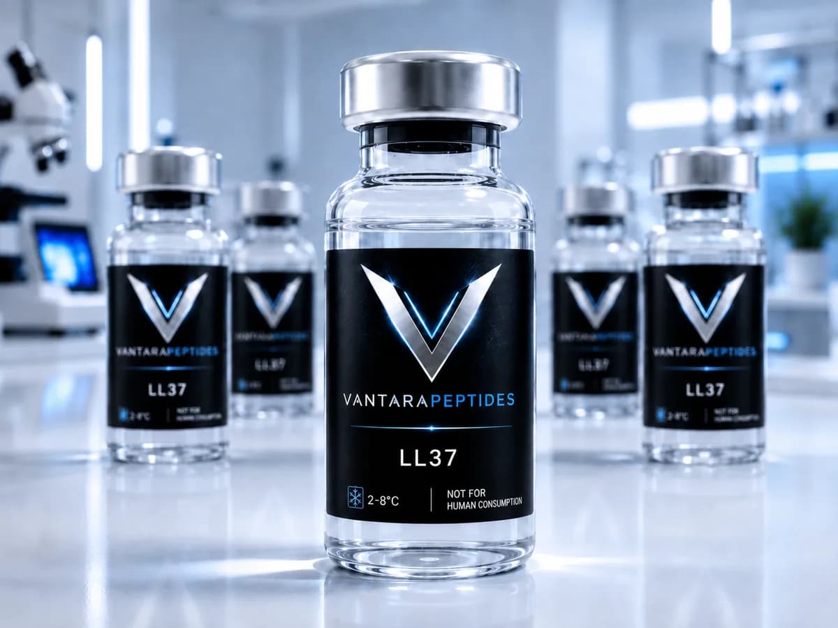 LL-37 research catalog vial image