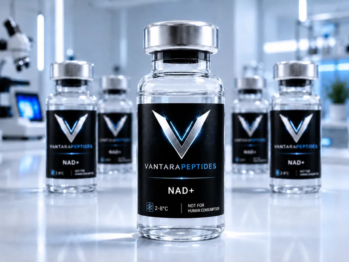 NAD+ research catalog vial image