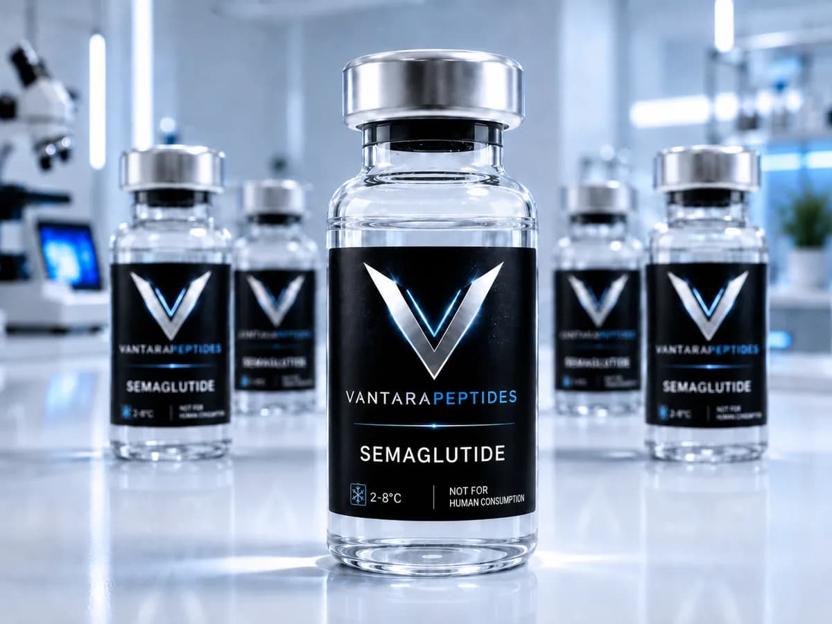Semaglutide research catalog vial image
