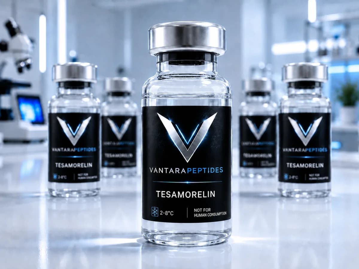 Tesamorelin research catalog vial image